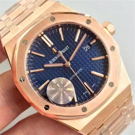 audemars piguet royal oak rose gold replica|audemars piguet alternative.